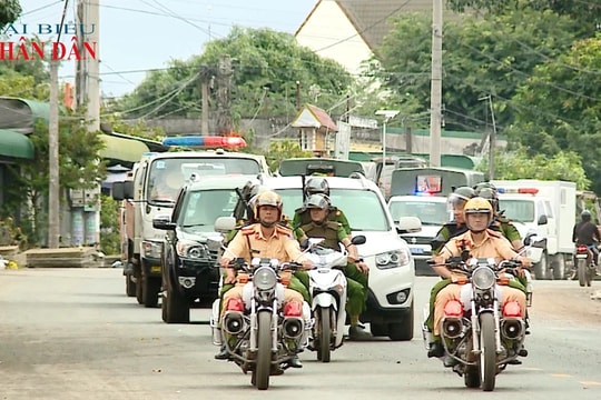 Đắk Lắk: Công an huyện Buôn Đôn ra quân bảo đảm an ninh, trật tự Tết Nguyên đán Ất Tỵ