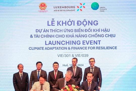 Thừa Thiên – Huế: Khởi động dự án thích ứng biến đổi khí hậu