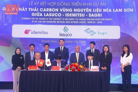 Giảm phát thải Carbon cho vùng nguyên liệu mía Lam Sơn bằng công nghệ phân tích vệ tinh 