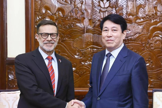 State President receives outgoing Australian Ambassador
