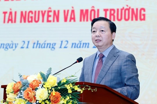 Phó Thủ tướng Trần Hồng Hà dự hội nghị triển khai nhiệm vụ ngành tài nguyên và môi trường năm 2025 