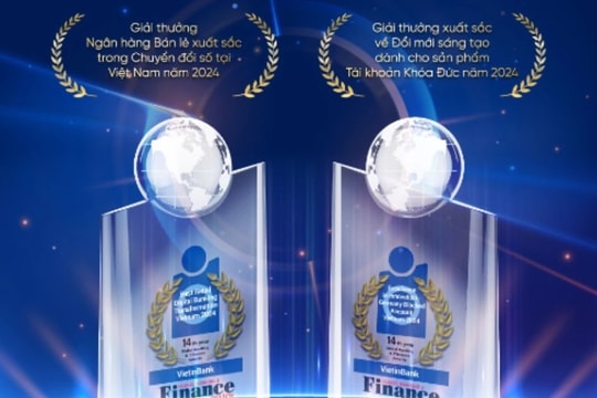 Global Banking & Finance Review trao tặng 2 giải thưởng bán lẻ cho VietinBank