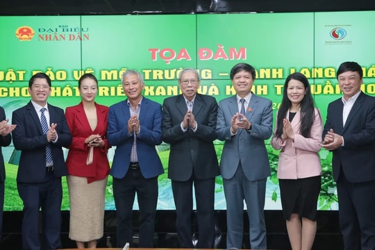 Luật Bảo vệ môi trường - hành lang pháp lý cho phát triển xanh và kinh tế tuần hoàn