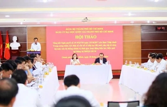 Đại học Quốc gia TP. Hồ Chí Minh giảm hơn 2.300 viên chức nhận lương từ ngân sách 