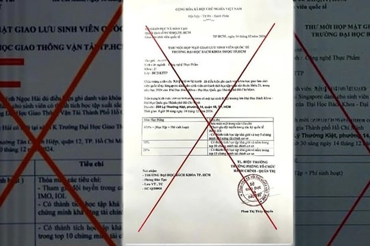 Lừa tiền sinh viên bằng chiêu trò mạo danh các trường đại học