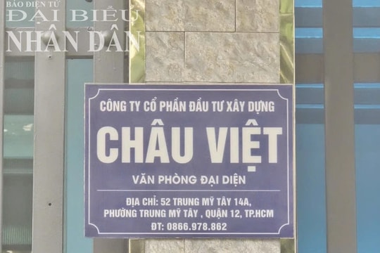 Công ty CP Đầu tư và Xây dựng Châu Việt bị loại vì gian lận hồ sơ tại gói thầu gần trăm tỷ ở Vũng Tàu
