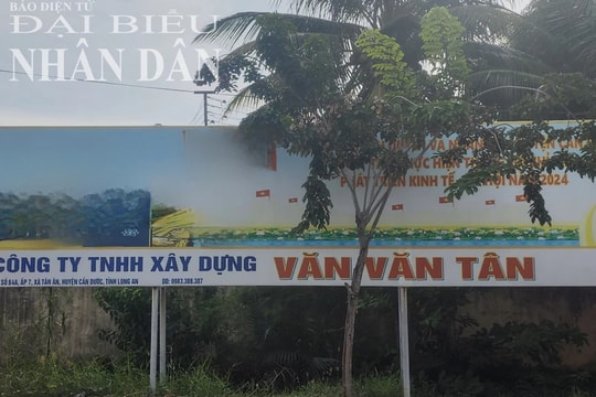 Công ty TNHH Xây dựng Văn Văn Tân trúng thầu tuyệt đối tại Ban QLDA ĐTXD huyện Cần Đước, Long An