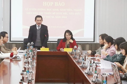 Tuyên dương 125 học sinh, sinh viên, thanh niên dân tộc thiểu số xuất sắc, tiêu biểu năm 2024