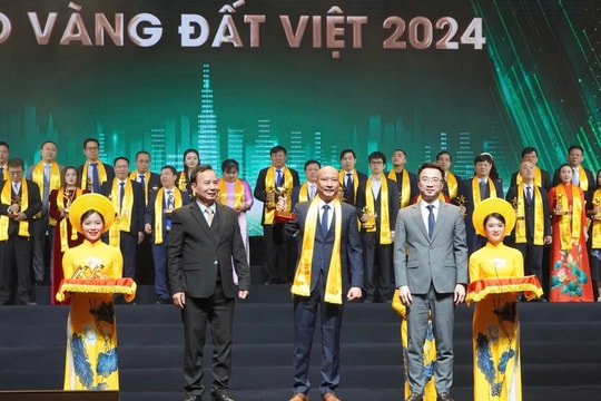 Tập đoàn Bách Việt được vinh danh trong Top 100 Sao Vàng đất Việt 2024
