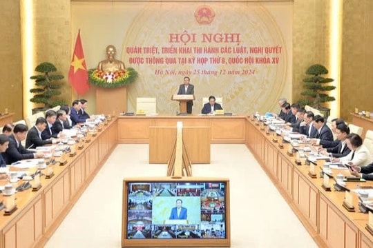 Quán triệt, triển khai thi hành các luật, nghị quyết được thông qua tại Kỳ họp thứ 8, Quốc hội khoá XV