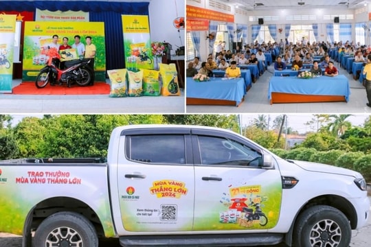 Trăm ngàn câu chuyện “trúng kép” từ “Mùa vàng thắng lớn 2024”