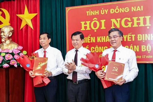 Phó Chủ tịch UBND tỉnh Đồng Nai Võ Văn Phi được điều động giữ chức Bí thư Huyện ủy Long Thành