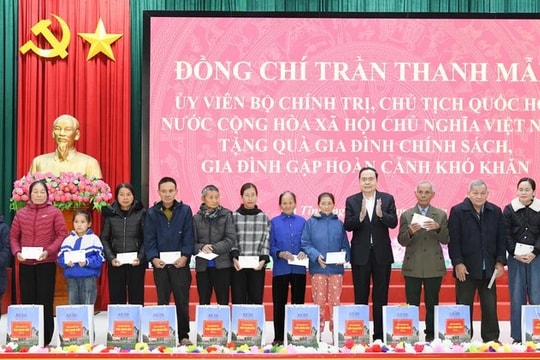 Tiếp tục có các hoạt động chăm lo cho gia đình chính sách, gia đình có hoàn cảnh khó khăn