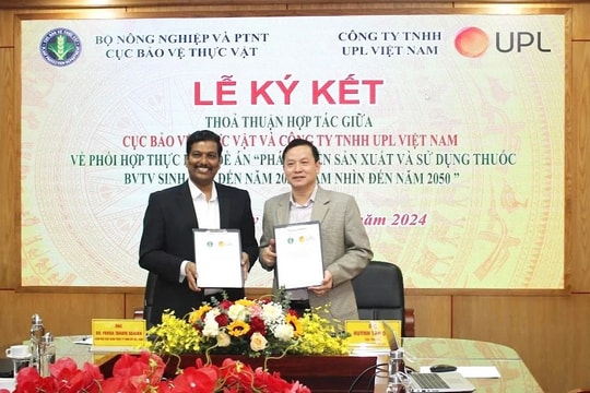 Cục Bảo vệ thực vật hợp tác với UPL Việt Nam thúc đẩy sử dụng thuốc bảo vệ thực vật sinh học