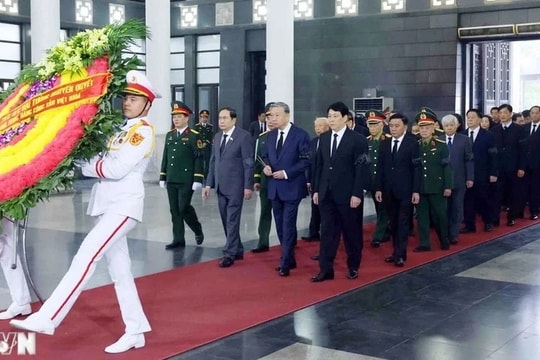 Cử hành trọng thể Lễ viếng Đại tướng Nguyễn Quyết theo nghi thức Lễ tang cấp Nhà nước