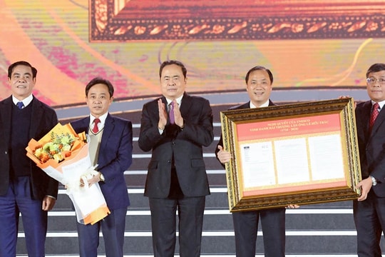 Chủ tịch Quốc hội Trần Thanh Mẫn dự Lễ kỷ niệm 300 năm Ngày sinh Hải Thượng Lãn Ông Lê Hữu Trác 