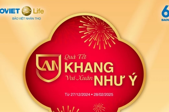 Đón Tết Ất Tỵ 2025, Bảo Việt Nhân thọ tri ân khách hàng 34.000 quà tặng an khang với tổng trị giá gần 7,5 tỷ đồng