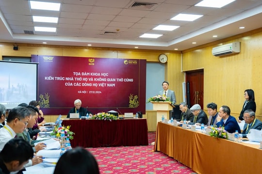 Kiến trúc nhà thờ họ và không gian thờ cúng các dòng họ ở Việt Nam