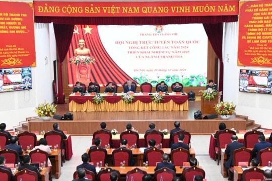 Thanh tra Chính phủ tổng kết công tác năm 2024, triển khai nhiệm vụ năm 2025