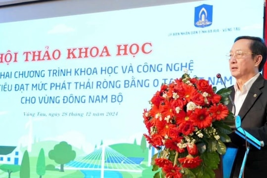 Tìm giải pháp Net Zero cho vùng Đông Nam Bộ