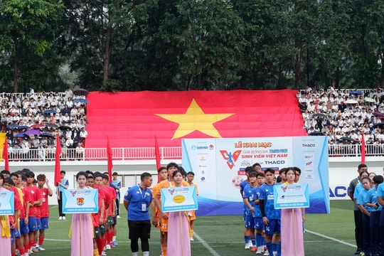 Khai mạc Giải bóng đá Thanh Niên sinh viên Việt Nam lần III