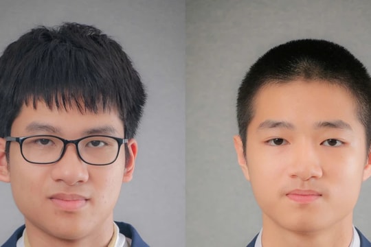 Đôi bạn cùng lớp vào top 2% những người có điểm SAT cao nhất thế giới 