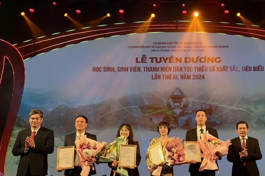 Vinachem tài trợ Lễ tuyên dương học sinh, sinh viên dân tộc thiểu số xuất sắc, tiêu biểu toàn quốc lần thứ XI, năm 2024