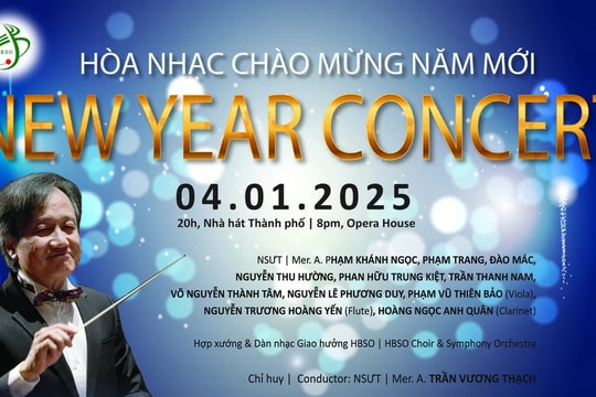 Chào năm mới 2025 với các tác phẩm âm nhạc kinh điển