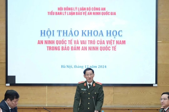 Phát huy vai trò của Việt Nam trong bảo đảm an ninh quốc tế