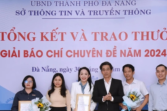 Báo Đại Biểu Nhân dân đạt giải Nhất giải Báo chí Môi trường TP. Đà Nẵng 2024