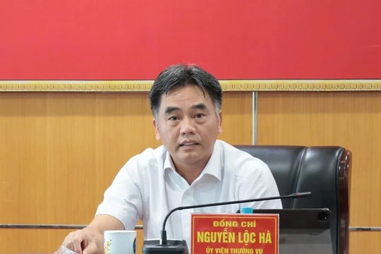 Ông Nguyễn Lộc Hà giữ chức Phó Bí thư Tỉnh uỷ Bình Dương