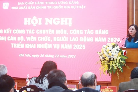 NXB Chính trị quốc gia Sự thật xuất bản nhiều cuốn sách lý luận chính trị quan trọng