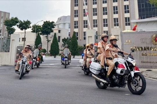 Công an quận Bắc Từ Liêm: Sơ kết 15 ngày thực hiện cao điểm bảo vệ Tết Nguyên đán Ất Tỵ