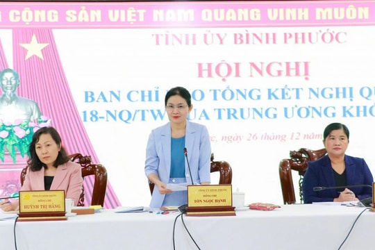 Bình Phước giảm 2.340 biên chế sau sắp xếp, tinh gọn theo Nghị quyết số 18