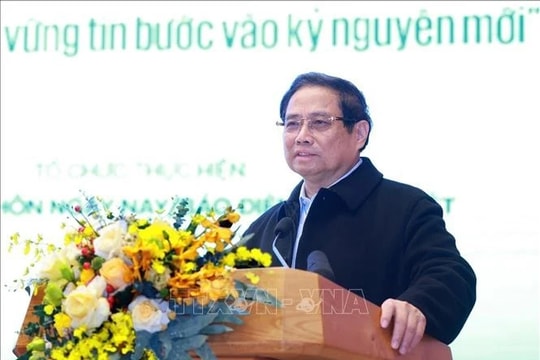 Thủ tướng Phạm Minh Chính: Tiếp tục hoàn thiện thể chế trong lĩnh vực nông nghiệp, nông thôn, nông dân