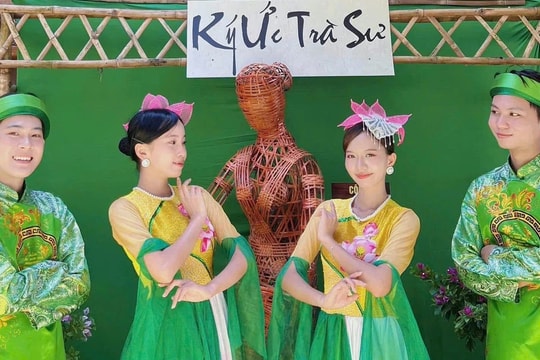 Không gian Tết đậm chất Nam Bộ ở Trà Sư