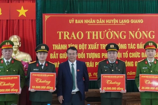 Công an huyện Lạng Giang triệt phá chuyên án tổ chức đánh bạc trên không gian mạng với hàng nghìn người tham gia 