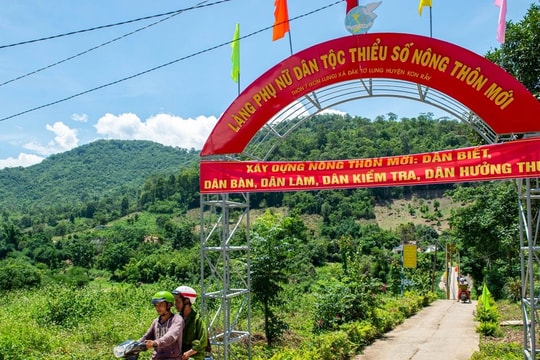 Kon Tum: Khắc phục khó khăn, tập trung xây dựng nông thôn mới