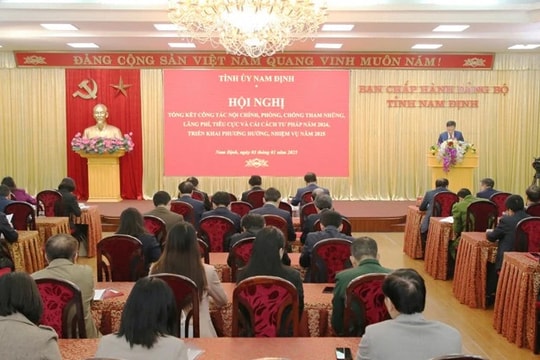 Nam Định tiếp tục đẩy mạnh phòng chống lãng phí