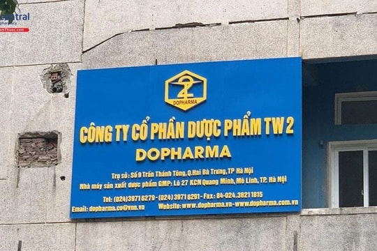Dược phẩm Trung ương 2 có vi phạm tại gói thầu thuốc Generic năm 2024-2025