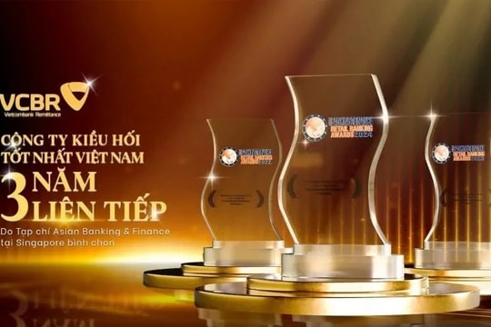 Vietcombank Remittance khẳng định vị thế dẫn đầu trong ngành kiều hối 