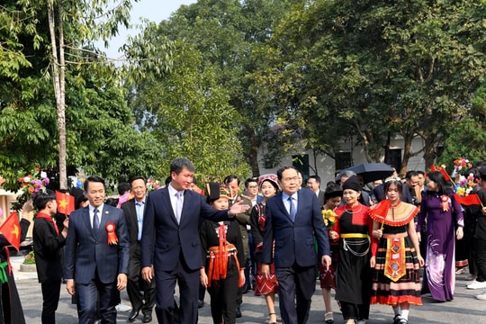 Chủ tịch Quốc hội Trần Thanh Mẫn dự Lễ công bố huyện Văn Yên, tỉnh Yên Bái đạt chuẩn nông thôn mới