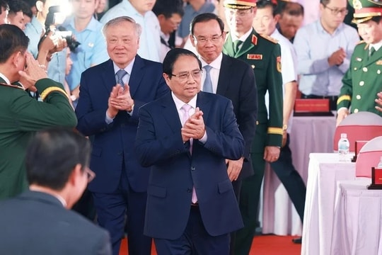 Thủ tướng Phạm Minh Chính: Lực lượng vũ trang TP. Hồ Chí Minh vì nước, vì dân, sắt son một lòng