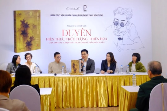 Trần Phúc Duyên - bảng màu khác biệt của hội họa sơn mài 