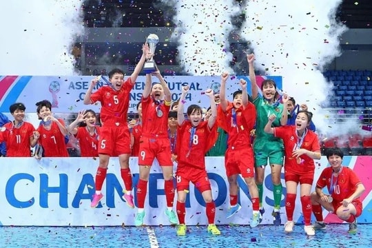 Đội tuyển futsal nữ Việt Nam lọt vào Top 10 thế giới của Futsalplanet