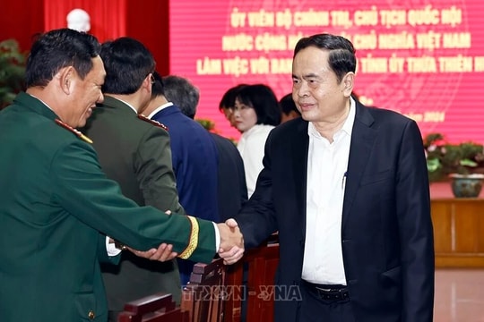 Chủ tịch Quốc hội Trần Thanh Mẫn: Quyết tâm đổi mới mạnh mẽ vì sự phát triển của đất nước