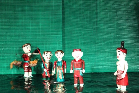 Vở rối nước "Huyền sử Yết Kiêu" - món quà Tết ý nghĩa