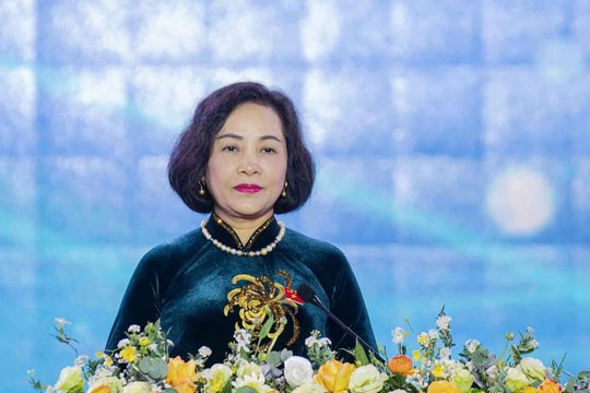 Phó Chủ tịch Quốc hội Nguyễn Thị Thanh dự lễ kỷ niệm 75 năm Ngày truyền thống học sinh, sinh viên và Hội Sinh viên Việt Nam