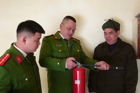  Quản Bạ: Bảo đảm an toàn phòng, chống cháy nổ dịp Tết Nguyên Đán Ất Tỵ năm 2025 