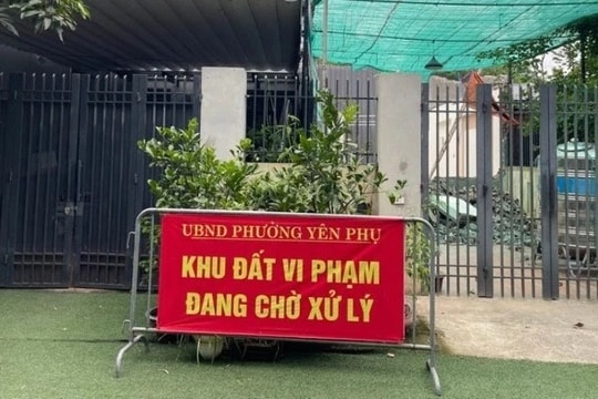 Quận Tây Hồ (Hà Nội): Năm 2025 sẽ Thanh tra trách nhiệm Chủ tịch phường Yên Phụ trong việc quản lý, sử dụng đất công